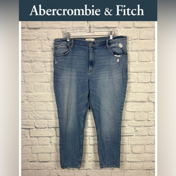 Abercrombie & Fitch Denim - Abercrombie & Fitch the skinny high-rise jeans size 18R